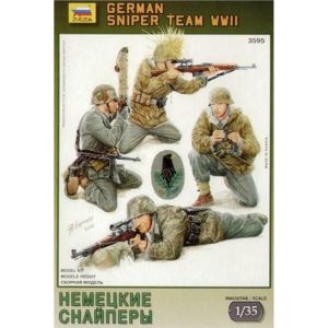 1/35 Alman Keskin Nişancı Takımı Maketi, Zvezda 3595
