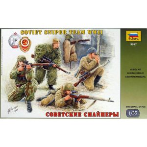 1/35 Sovyet Keskin Nişancı Takımı Maketi, Zvezda 3597