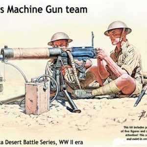 1/35 Vickers Machine Gun Team North Africa D, Master Box 3597