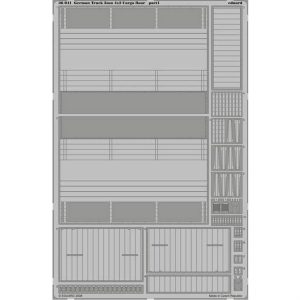 1/35 German Truck 3Ton 4X2 Cargo, Std.Photo, Eduard 36041