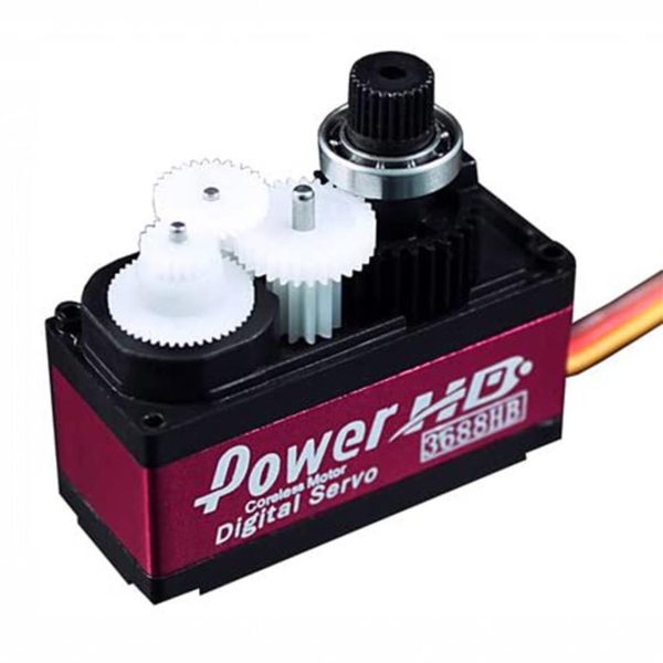 3688Hb Dgt.Srv.-25Gr-Mcr./Mini-4.8/6.0Vkg/Cm 2.3/2, Power HD 3688Hb - Görsel 2