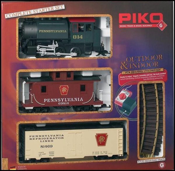 1/22.5 G-Starter Set Prr Freight Train, Piko 37103