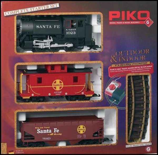 1/22.5 G-Starter Set Sf Freight Train, Piko 37104