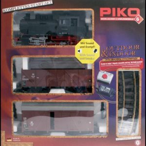 1/22.5 G-Starter Set Freight Train W/Sound D, Piko 37120