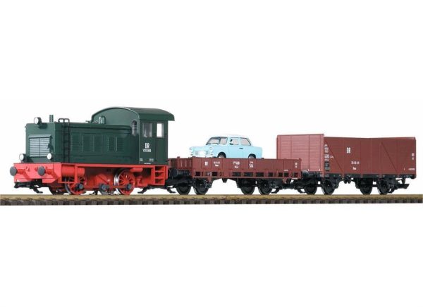 1/22.5 Yük Treni III. Dönem Sesli Analog Model Tren Başlangıç Seti, Piko 37121 - Görsel 2