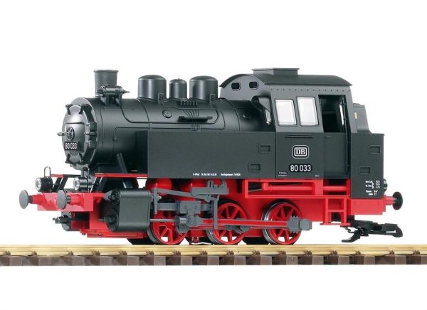 1/22.5 G-Db III Br80 Steam Loco Black/Red, Piko 37202