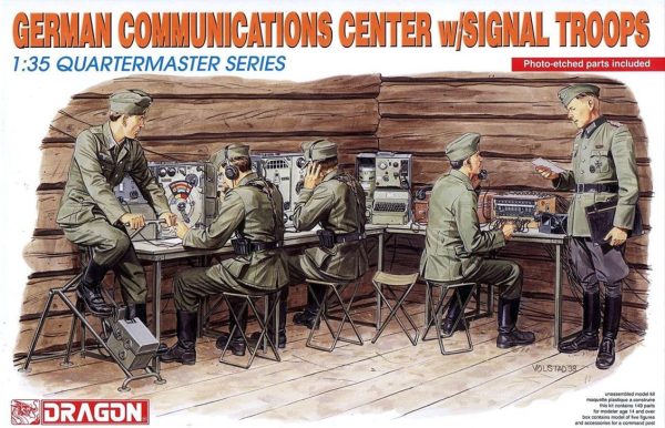 1/35 German Communications Center Maketi, Dragon 3826