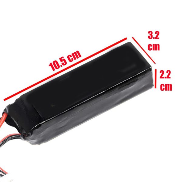 3S1P-1500Mah 65C-Yarış Drone Pili - Görsel 2