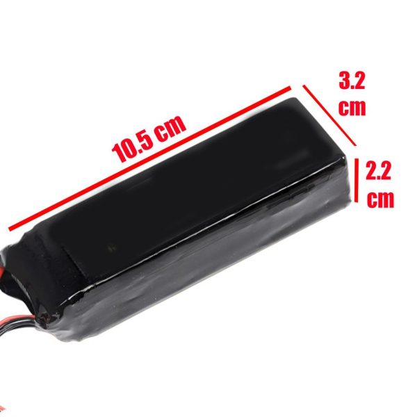 3S1P-1800Mah 65C-Yarış Drone Pili - Görsel 2