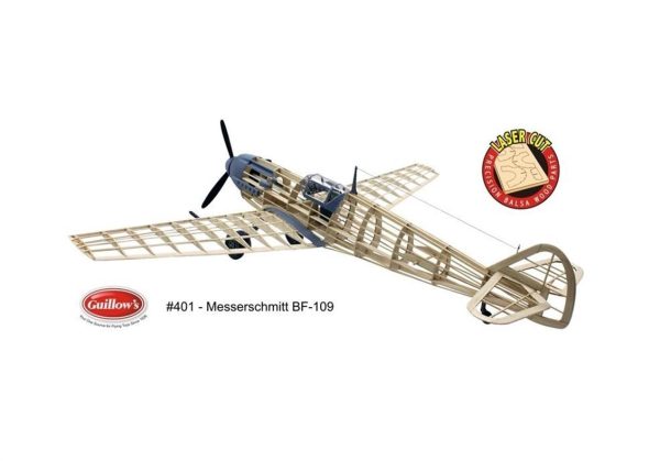 401Lc 1/16 Messerschmitt Model Kit, Laser Cut - Görsel 2