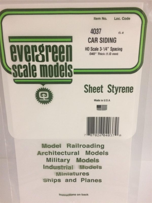 1 0*150*300Mm Konteynır Kaplama-Ho Scale-1 Ad, Evergreen 4037