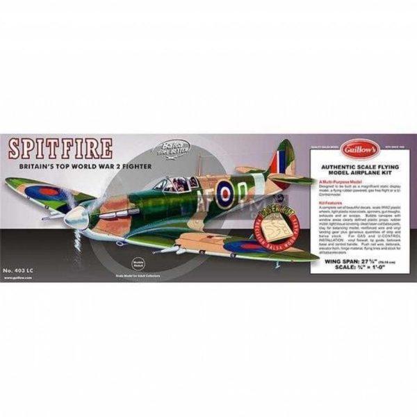 403Lc 1/16 Spitfire Model Kit, Laser Cut