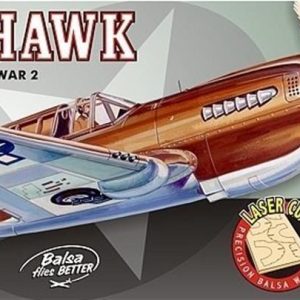 405Lc 1/16 P-40 Warhawk Model Kit, Laser Cut