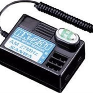 Rx 231 -Am 27Mhz, 2 Kanal Receiver, Sanwa 40641