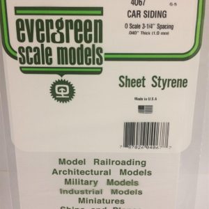 1 0*150*300Mm Konteynır Kaplama-O Scale-1 Ade, Evergreen 4067
