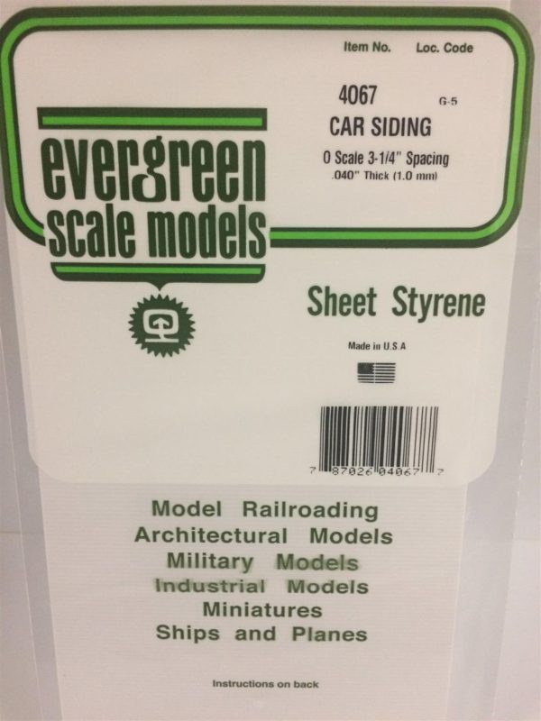 1 0*150*300Mm Konteynır Kaplama-O Scale-1 Ade, Evergreen 4067