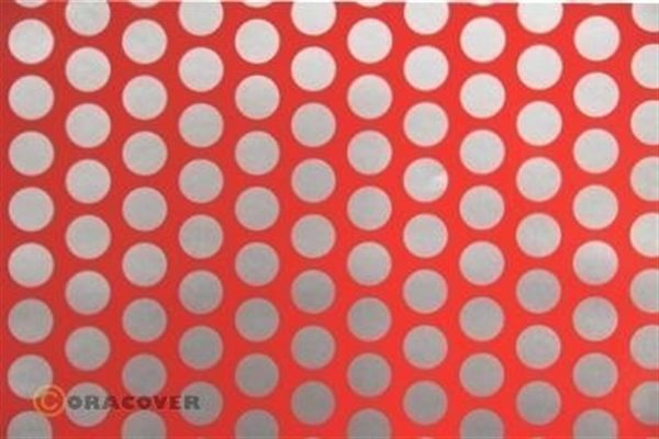 Fun 1, Fluoresant Red-Sılver-2 Met, Oracover 41-021-091-002