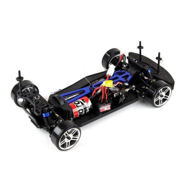 Drift Kumandalı Fırçalı Motorlu On Road Aracı 1/10 4 Çeker, Himoto 4123 - Görsel 4
