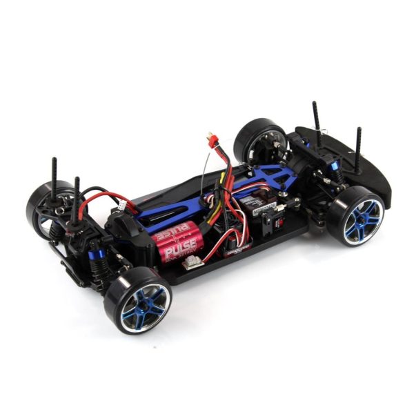 Drift Kumandalı Fırçasız Motorlu On Road Aracı 1/10 4 Çeker, Himoto 4123Bl - Görsel 4