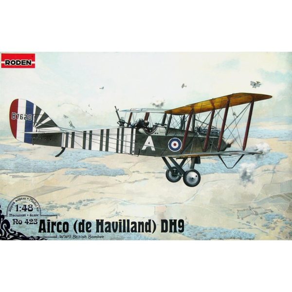 1/48 De Havilland DH9 Maketi, Roden 423