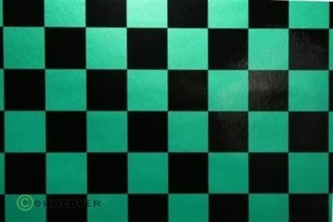 Fun 3, Pearl Green-Black- 2 Metre-, Oracover 43-047-071-002