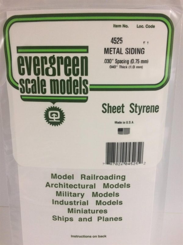 1 0*150*300Mm Konteynır Kaplama-0 75Mm Spacın, Evergreen 4525
