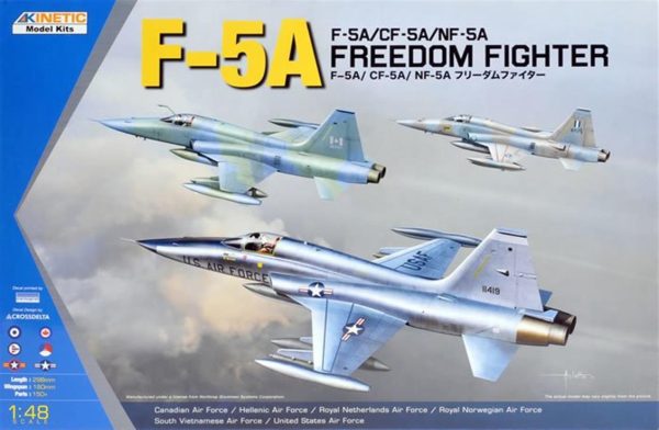 1/48 F-5A/Cf-5A/Nf-5A Maketi, Kinetic Model 48020
