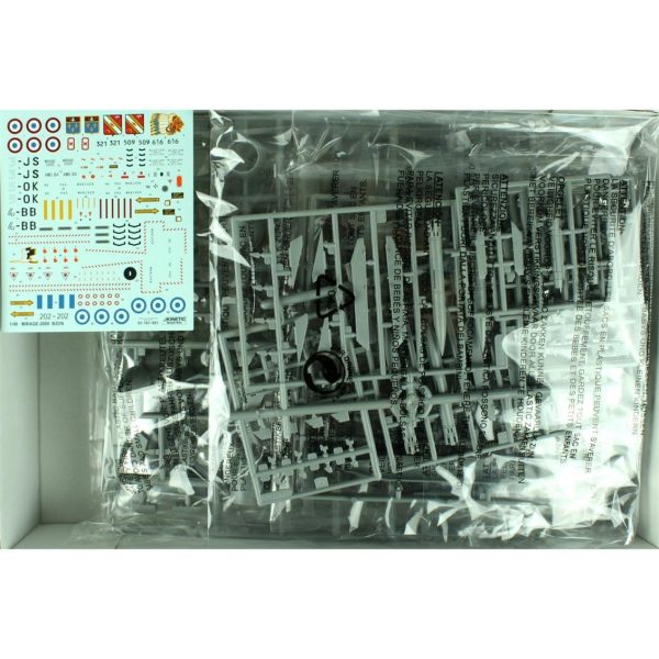 1/48 Mirage 2000 B/D/N Savaş Uçağı Maketi, Kinetic Model 48032 - Görsel 2
