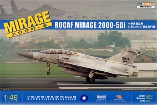 1/48 Mırage 2000D-5 Rocaf Maketi, Kinetic Model 48037