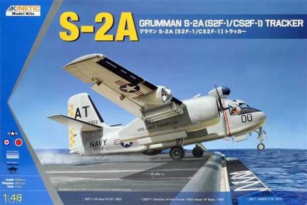 1/48 S-2A Tracker Maketi, Kinetic Model 48039