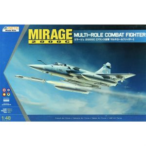 1/48 Mirage 2000 B/N/D Savaş Uçağı Maketi, Kinetic Model 48042