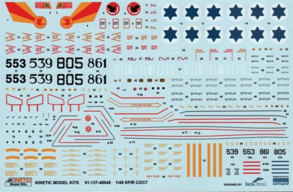 1/48 fİr C2/C7 Maketi, Kinetic Model 48046 - Görsel 5