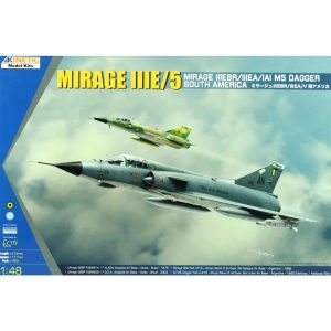 1/48 Mirage IIIEBR/IIIEA/V South America Savaş Uçağı Maketi, Kinetic Model 48052