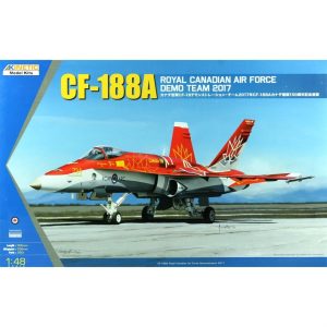 1/48 CF-188A Royal Canadian Air Force Demo Team 2017 Savaş Uçağı Maketi, Kinetic Model 48070