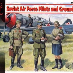 1/48 Soviet Air Force Pilots And Ground Pers Maketi, ICM 48084