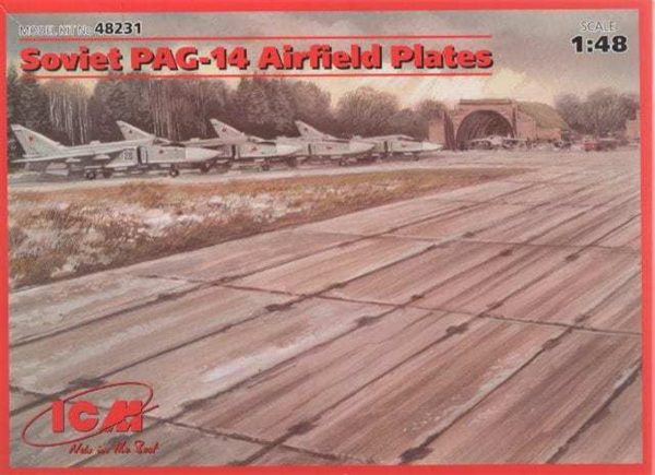 1/48 Soviet Pag14 Airfield Plates 32 Pieces Maketi, ICM 48231