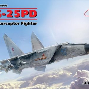 Mig-25 Pd Soviet Interceptor Fighter Mig-25 Maketi, ICM 48903