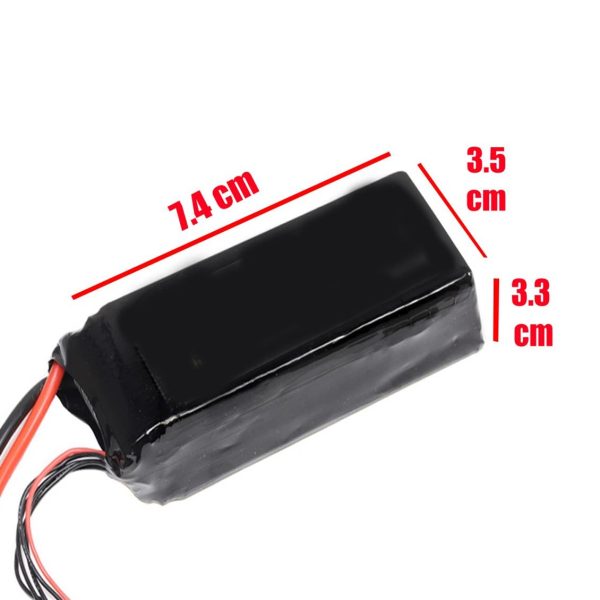 4S1P-1500Mah 90C-Yarış Drone Pili - Görsel 2