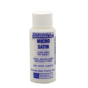 1 Oz Micro Coat Satın-Yarı Mat Son Kat Vernik, Microscale 5