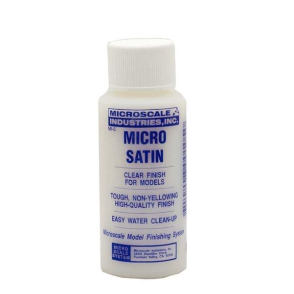 1 Oz Micro Coat Satın-Yarı Mat Son Kat Vernik, Microscale 5