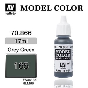 17 ml. (165) Grey Green-Matt Model Color Serisi Maket Boyası, Vallejo 70866