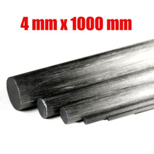 5109 Karbon Yuvarlak Çubuk-4 X 1000 Mm.