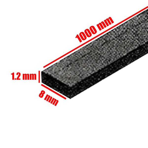 5131 Carbon Flat 1.2Mm X 8.0Mm X 1000Mm - Görsel 2