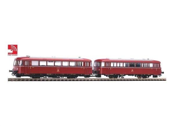 Railbus 798 Trailer 998 6 Db IV 3 Rail Ac W, Piko 52722 - Görsel 2