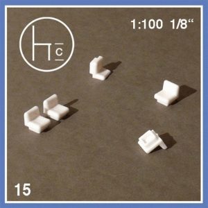 1/100 Sandalye-Ayaksız -Beyaz -15 Adet, Schulcz 541704