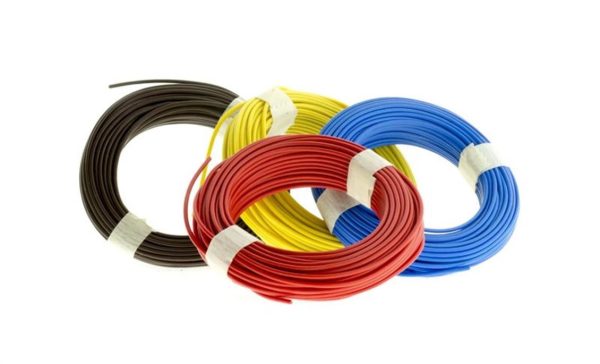 1/87 Solid Bakır Wire W Insulation 4 Rolls, Piko 55775