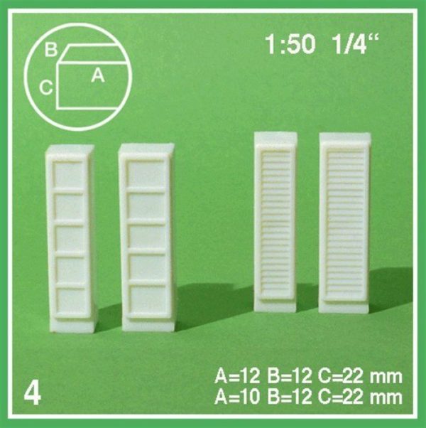 1/50 Elbise Dolabı-Kombinasyonlu-14 Mm-Beya, Schulcz 559010