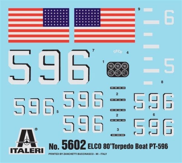 1/35 Elco 80' Pt-596 Torpedo Boat - Görsel 7