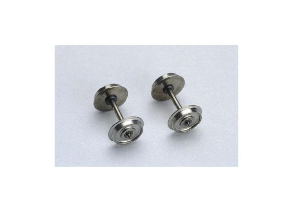 1/87 Wheel Set (Set Of 2) 2Xinsulated Bush, Piko 56051