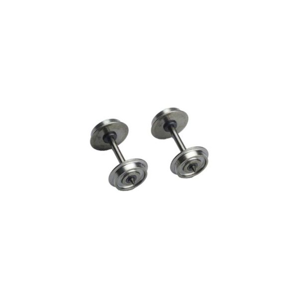 1/87 Wheel Set (Set Of 2) 2Xinsulated Bush, Piko 56053